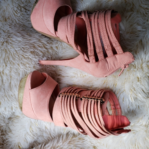 Brand New Qupid Pink High Heel - Picture 6 of 6